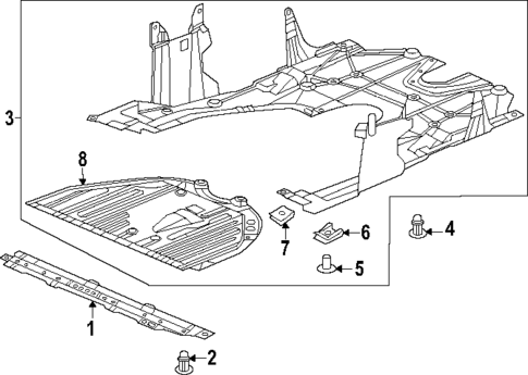Splash Shields for 2024 Acura Integra #0