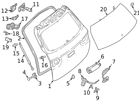 Gate & Hardware for 2021 Mercedes-Benz E 450 #0