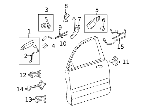 Front Door for 2010 Kia Optima #0