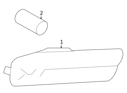 Side Marker Lamps for 2006 Volkswagen Rabbit #0