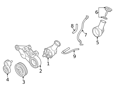 Belts & Pulleys for 1999 Mazda B3000 #0