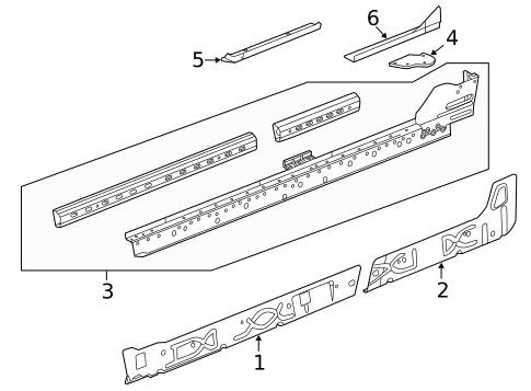 Rocker Panel for 2016 Chevrolet Silverado 2500 HD #0