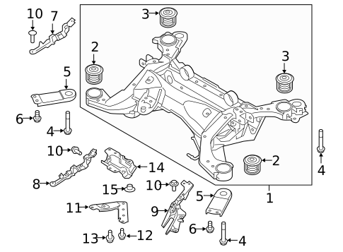 Suspension Mounting for 2019 Volvo S90 #0
