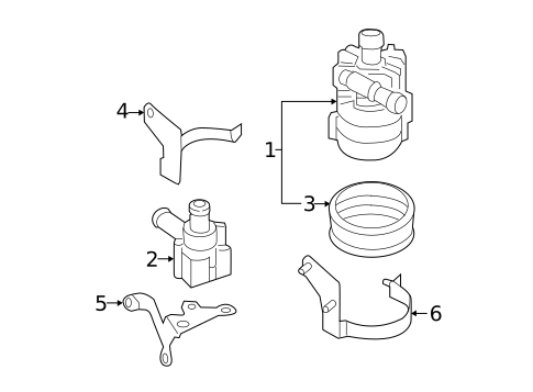 Water Pump for 2018 Audi S7 #1