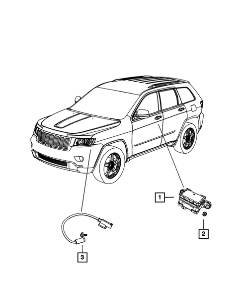 Sensors for 2011 Jeep Grand Cherokee #4