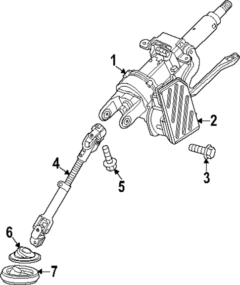 Steering Column Assembly for 2025 Buick Encore GX #0