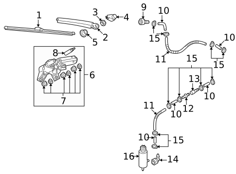Wipers for 2009 Volkswagen GTI #1