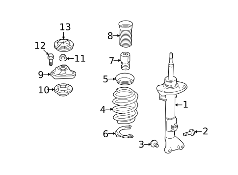 Struts & Components for 2011 Mercedes-Benz E63 AMG #0