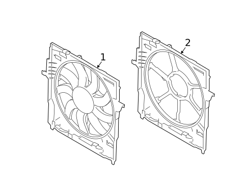 Cooling Fan for 2014 BMW 650i Gran Coupe #0