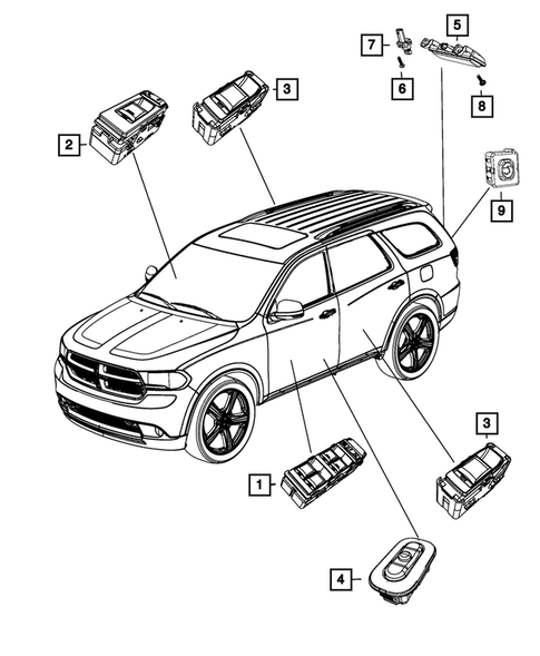 Switches for 2014 Dodge Durango #2
