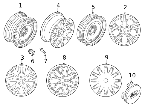 Wheels & Trim for 2017 Ford Focus #0