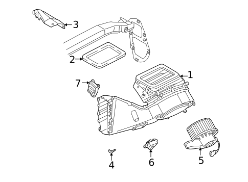 Blower Motor & Fan for 2000 Audi A6 Quattro #0