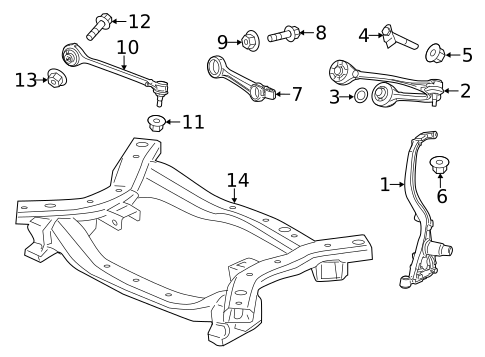 Suspension Components for 2021 Dodge Charger #1