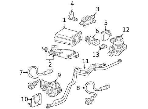 Sensors for 2006 Buick Rainier #0