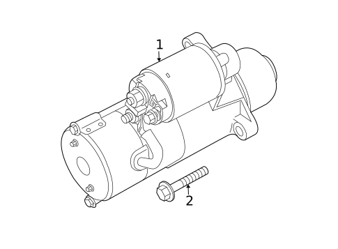 Starter for 2003 Saab 9-3 #2