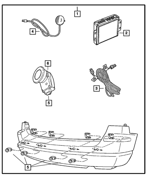Driver Convenience for 2008 Chrysler Pacifica #1
