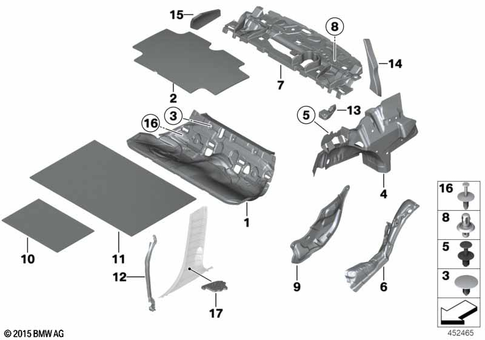 Insulation for 2014 BMW 320iX #3