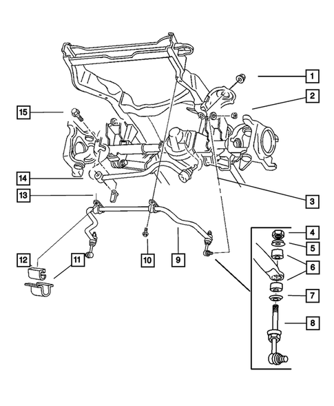 Front Suspension for 2002 Dodge Ram 2500 #5