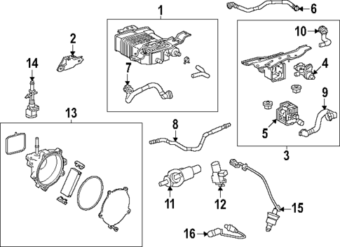 Emission Components for 2024 Toyota Land Cruiser #0