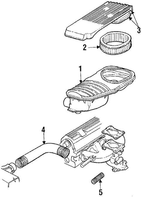 Air Inlet for 1987 Dodge Charger #0