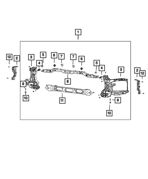 Radiator and Related Parts; Charge Air Cooler for 2016 Ram 3500 #5