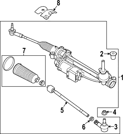 Steering Gear & Linkage for 2024 Ford Transit-350 #3