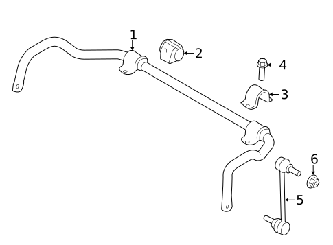 Stabilizer Bar & Components for 2019 Land Rover Range Rover #2