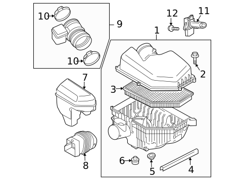 Filters for 2009 Volvo S80 #0