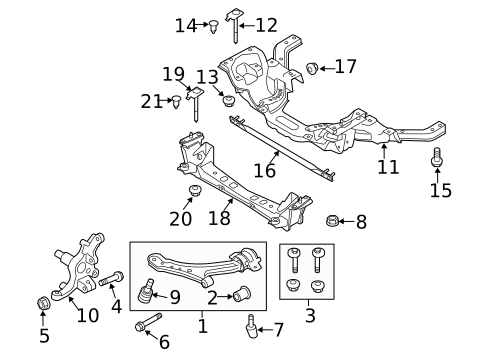 Suspension Components for 2014 Ford Mustang #0