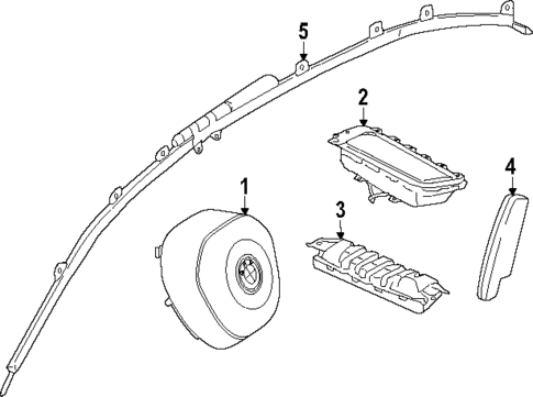 Air Bag Components for 2025 BMW X3 #0