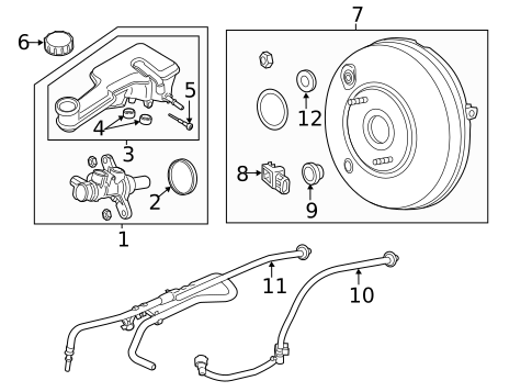 Brake Hydraulics for 2015 Ford Fusion #2