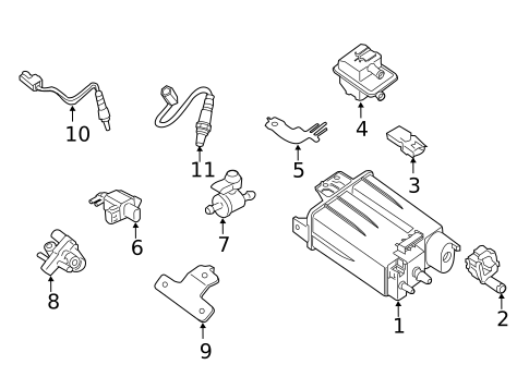 Emission Components for 2023 Nissan TITAN #25