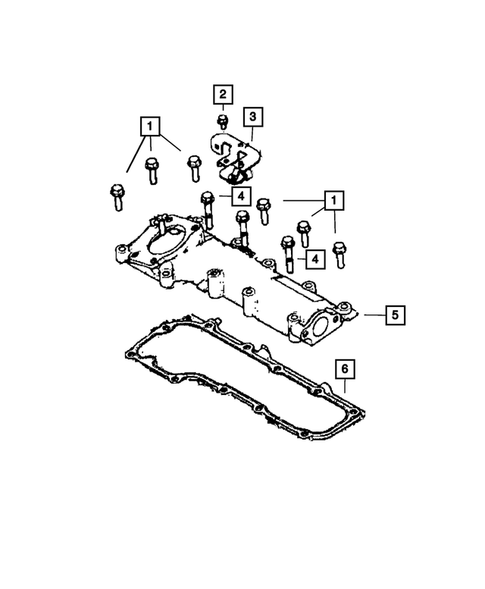 Manifolds and Vacuum Fittings for 2014 Ram ProMaster 3500 #2