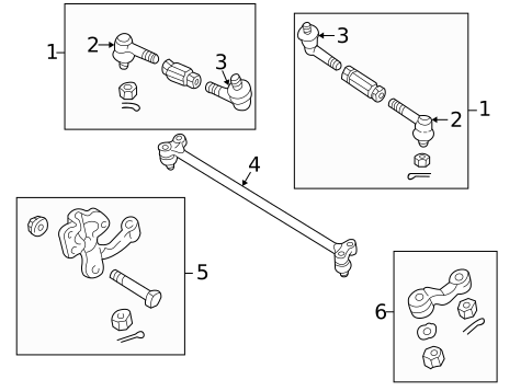 Steering Gear & Linkage for 2002 Nissan Xterra #3