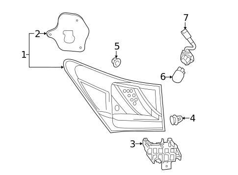 Bulbs - Chassis for 2013 Lexus GS450h #2