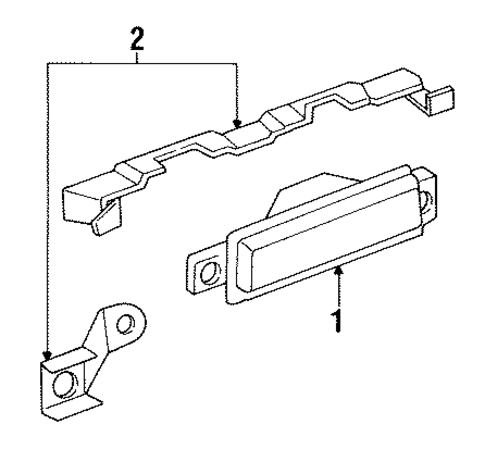 Backup Lamps for 1998 Oldsmobile LSS #0