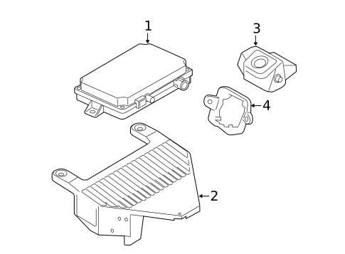 Parking Aid for 2018 Volvo V60 #1