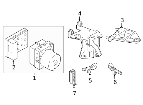 ABS Components for 2019 Volkswagen Beetle #0