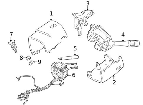 Trunk for 2003 Ford Crown Victoria #0