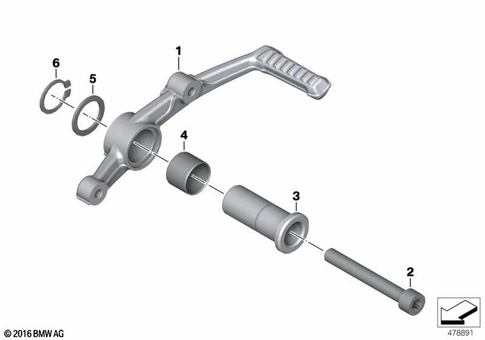 Outside Shift-Control Components for 2015 BMW-Motorrad S 1000 RR #1