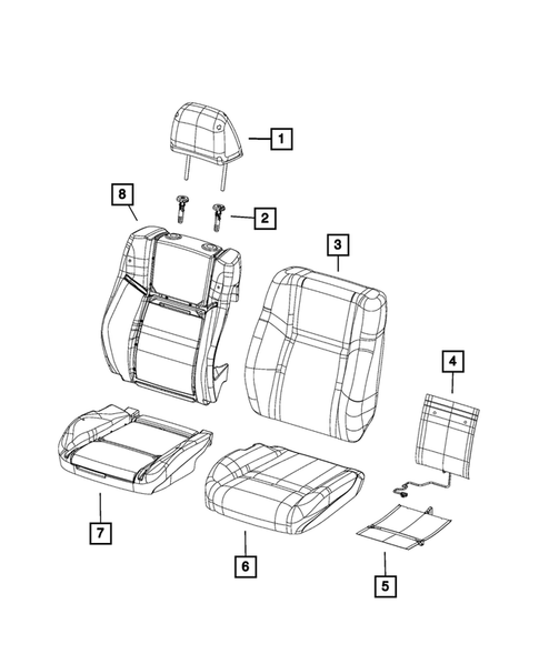 Front Seats - First Row for 2021 Chrysler 300 #2
