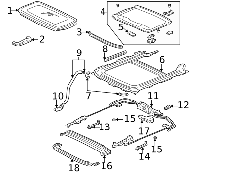 Sunroof for 2003 Honda Civic #0