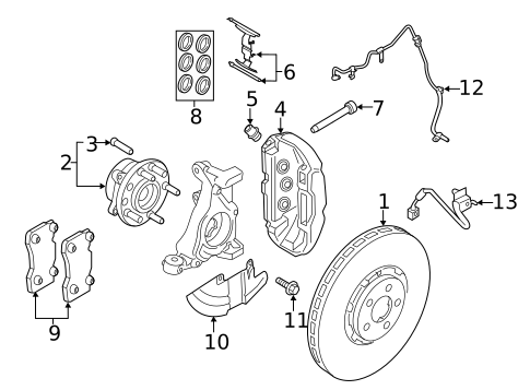 Sensors for 2020 Ford Mustang #0
