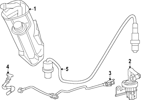 Emission Components for 2021 Mercedes-Benz GLE350 #0