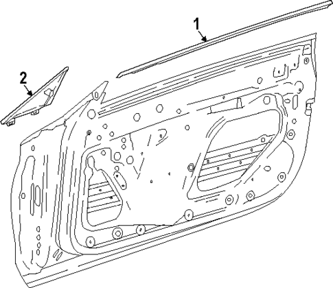 Exterior Trim - Door for 2024 Mercedes-Benz CLE300 #0