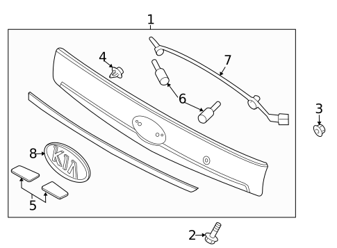 Bulbs - Chassis for 2014 Kia Sedona #2