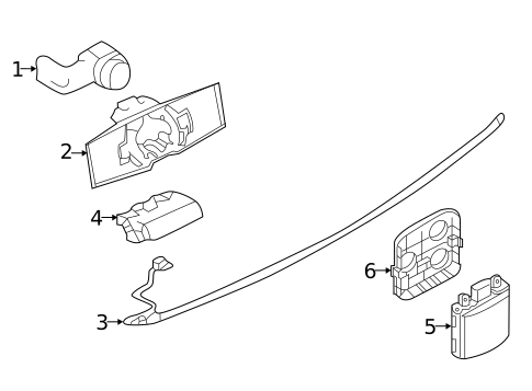 Parking Aid for 2020 INFINITI QX50 #1