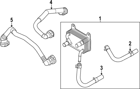 Oil Cooler for 2025 Kia EV6 #0