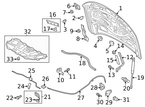 Anti-Theft Components for 2015 Audi A6 Quattro #2