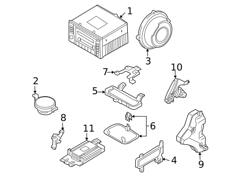Sound System for 2011 Kia Sedona #0